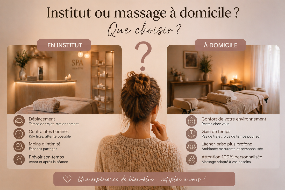 Pourquoi choisir une masseuse à domicile plutôt qu’un institut ?